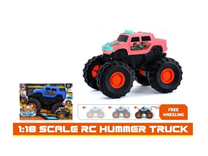 1:18 Fire Wheel Hummer Inertia Vehicle