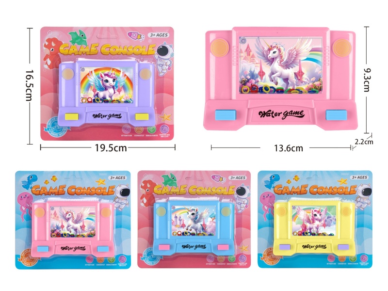 Unicorn Pattern Water Game Toy