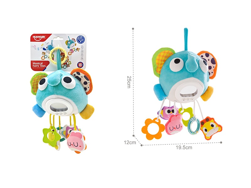 Plush Elephant Comfort Toy