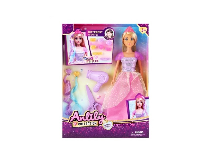 11.5-Inch Solid Doll (Brown Skin Color)