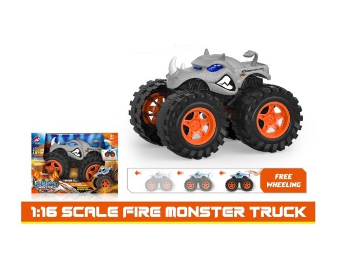 1:16 Hot Wheels Rhino Inertia Car