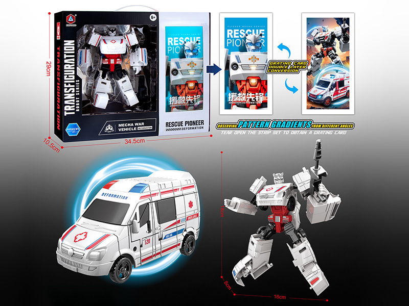 Transformation Ambulance Robot