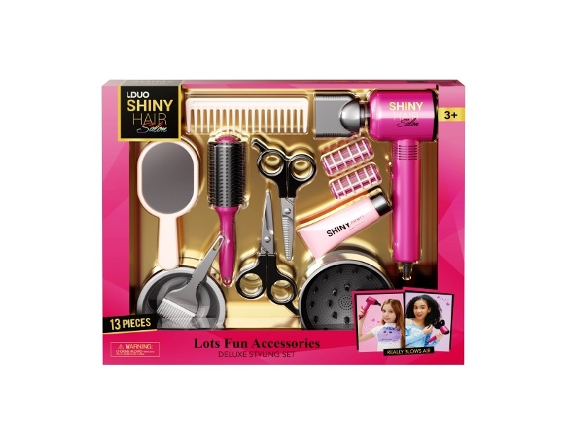 Hair Care Set + Voice (13Pcs) (3 Aaa Tablets) Without Battery Included