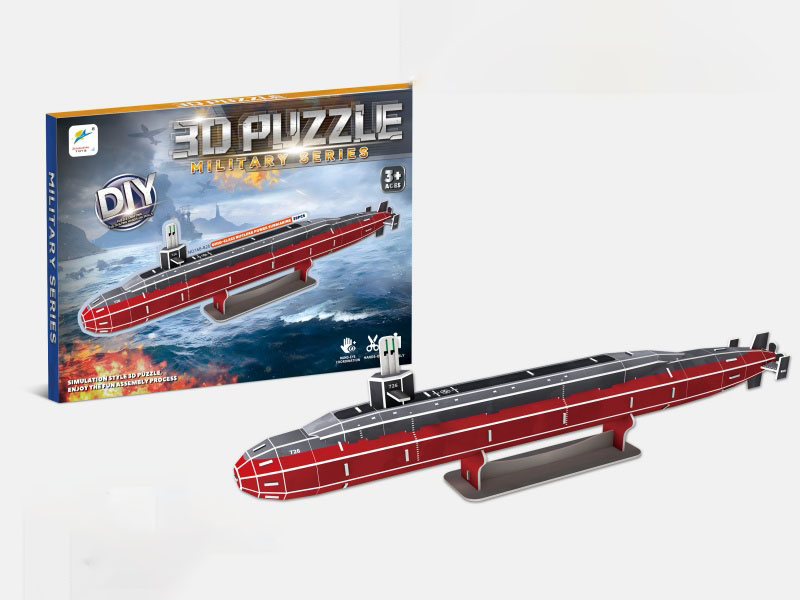 A Three-Dimensional Puzzle Of Ohio-Class Nuclear Submarines