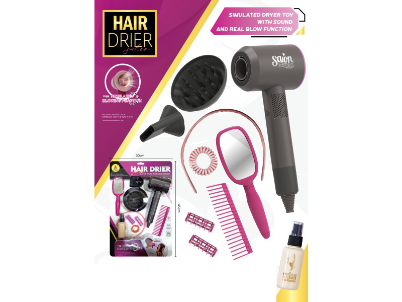 High-Wind Electric Hair Dryer