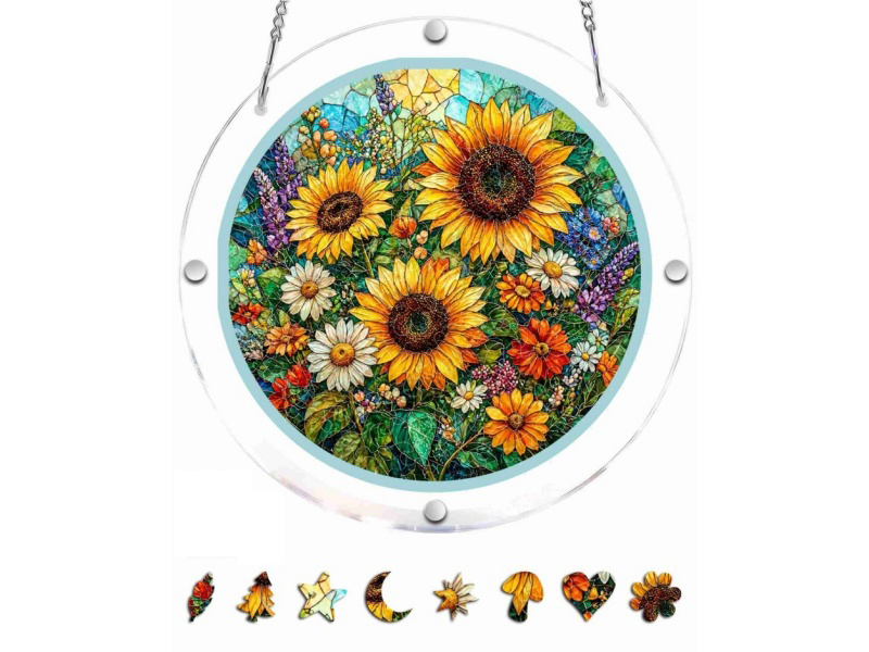 7.4-Inch Acrylic Jigsaw Puzzle