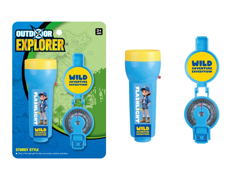 Flashlight + Compass Toy