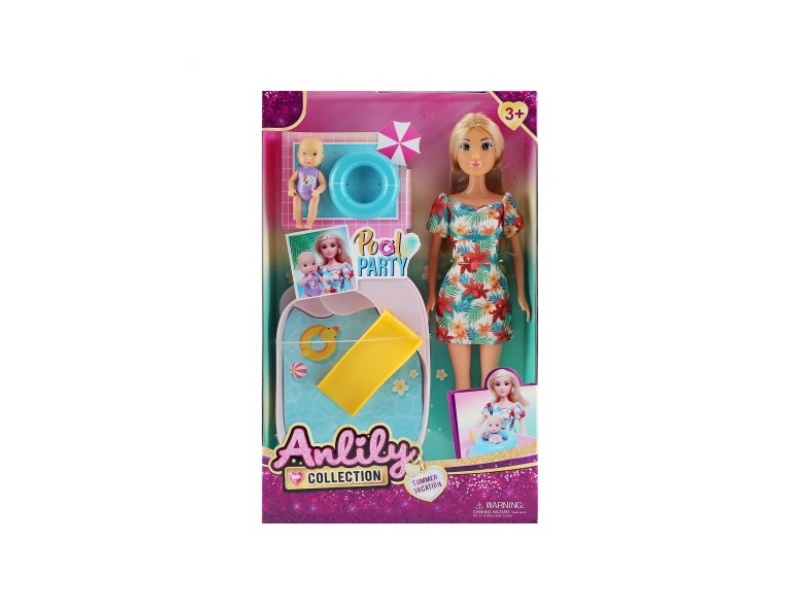 11.5-Inch Solid Doll (Brown Skin Color)