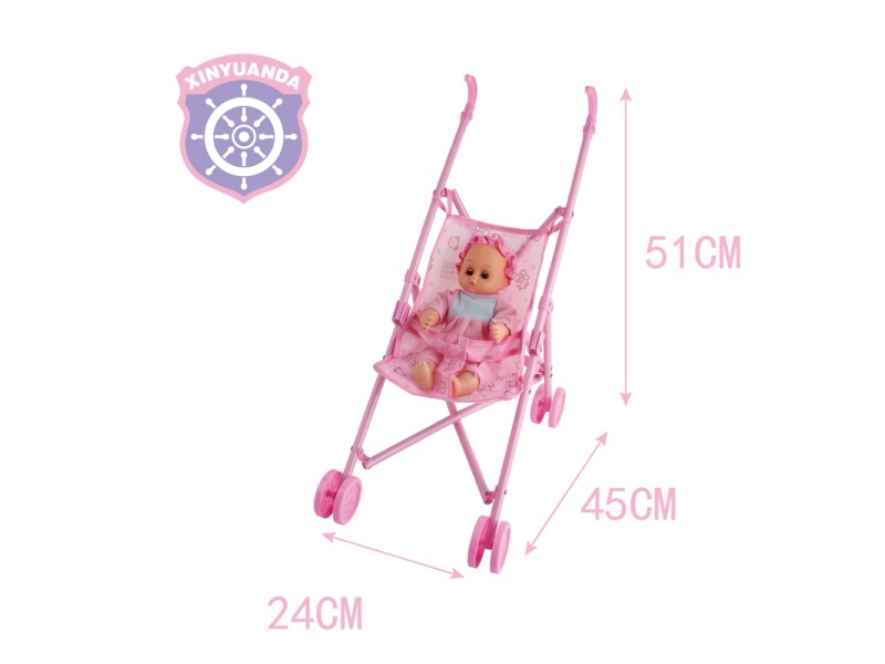 Baby Stroller (Plastic)