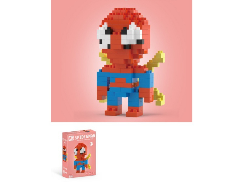 Cartoon Series - 158 PCS Of Spider-Man Building Blocks