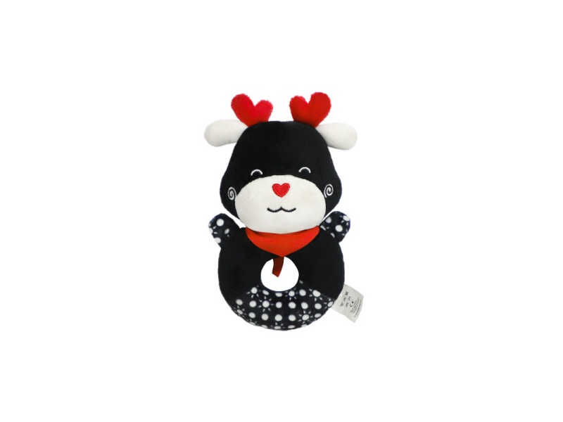 Bb Called The Black Deer Baby Soothing Plush Hand-Cranked Ring
