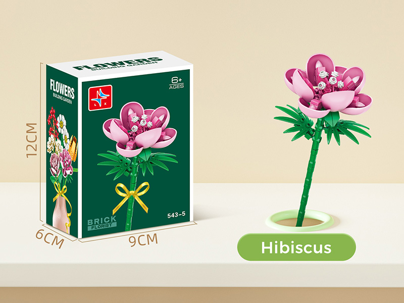 Small Particle Building Blocks - Hibiscus