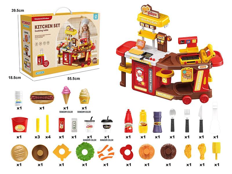Hamburger Set 42pcs