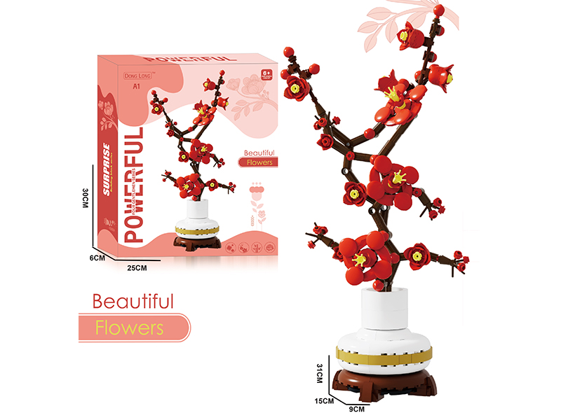 Plum Blossom Building Blocks 291PCS