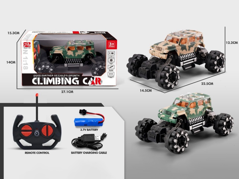 1:18 Simulation Remote Control Climbing Car